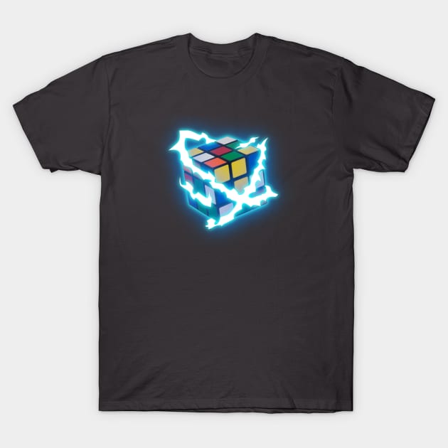 Power Rubik! T-Shirt by RoziahYahya
